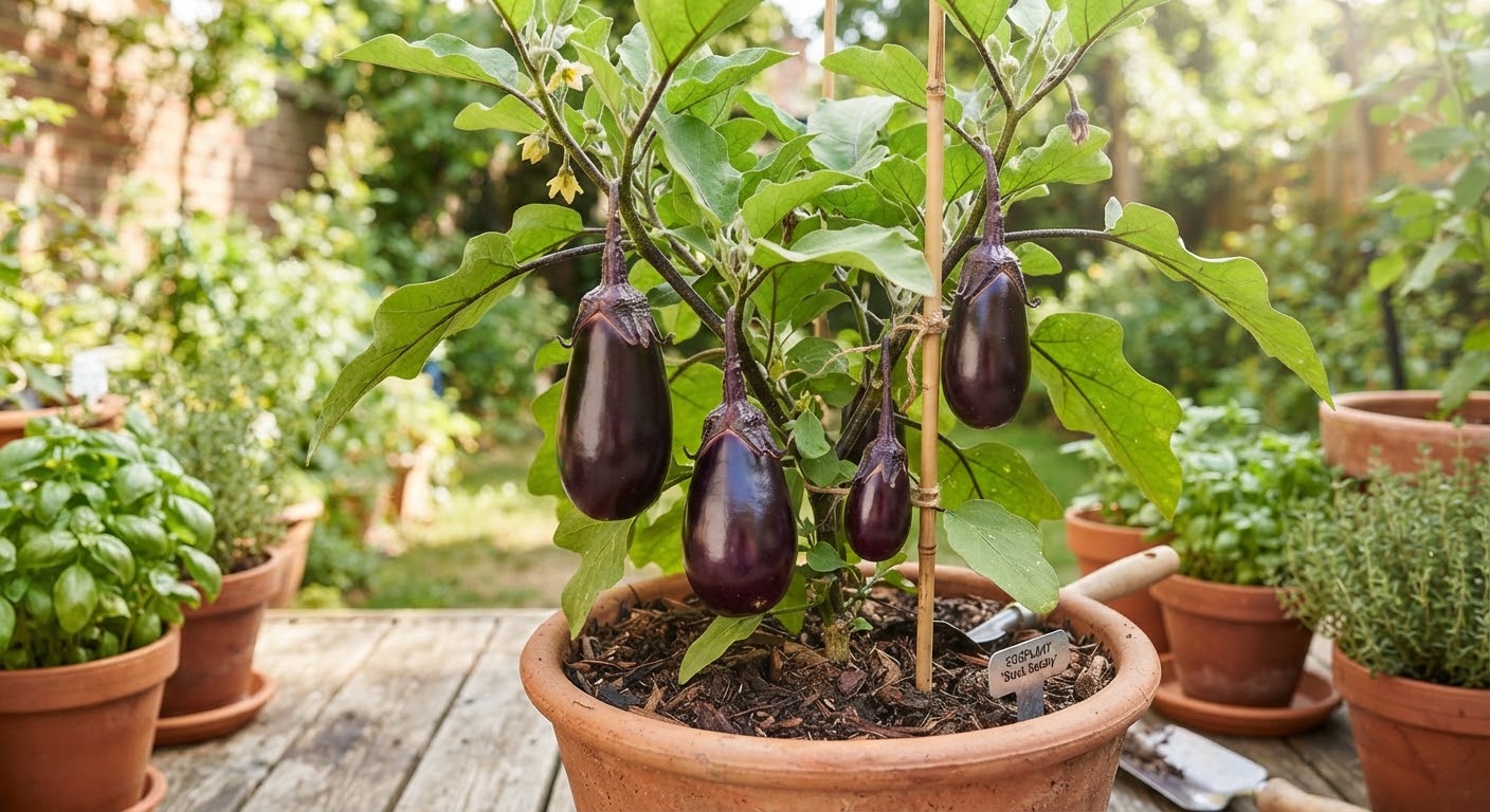 Brinjal Long Seeds — Kharif sowing, long purple variety