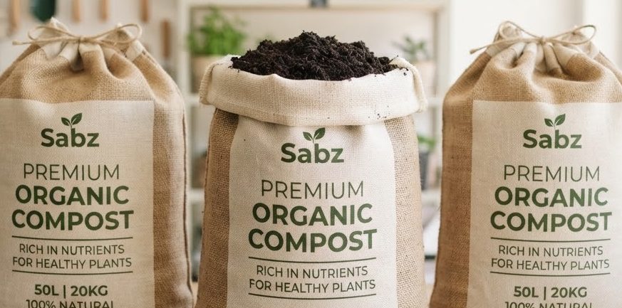 Organic Compost — detail view