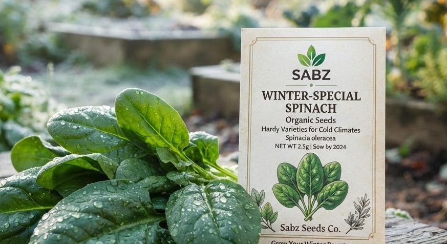 Spinach Seeds - Winter Special — detail view